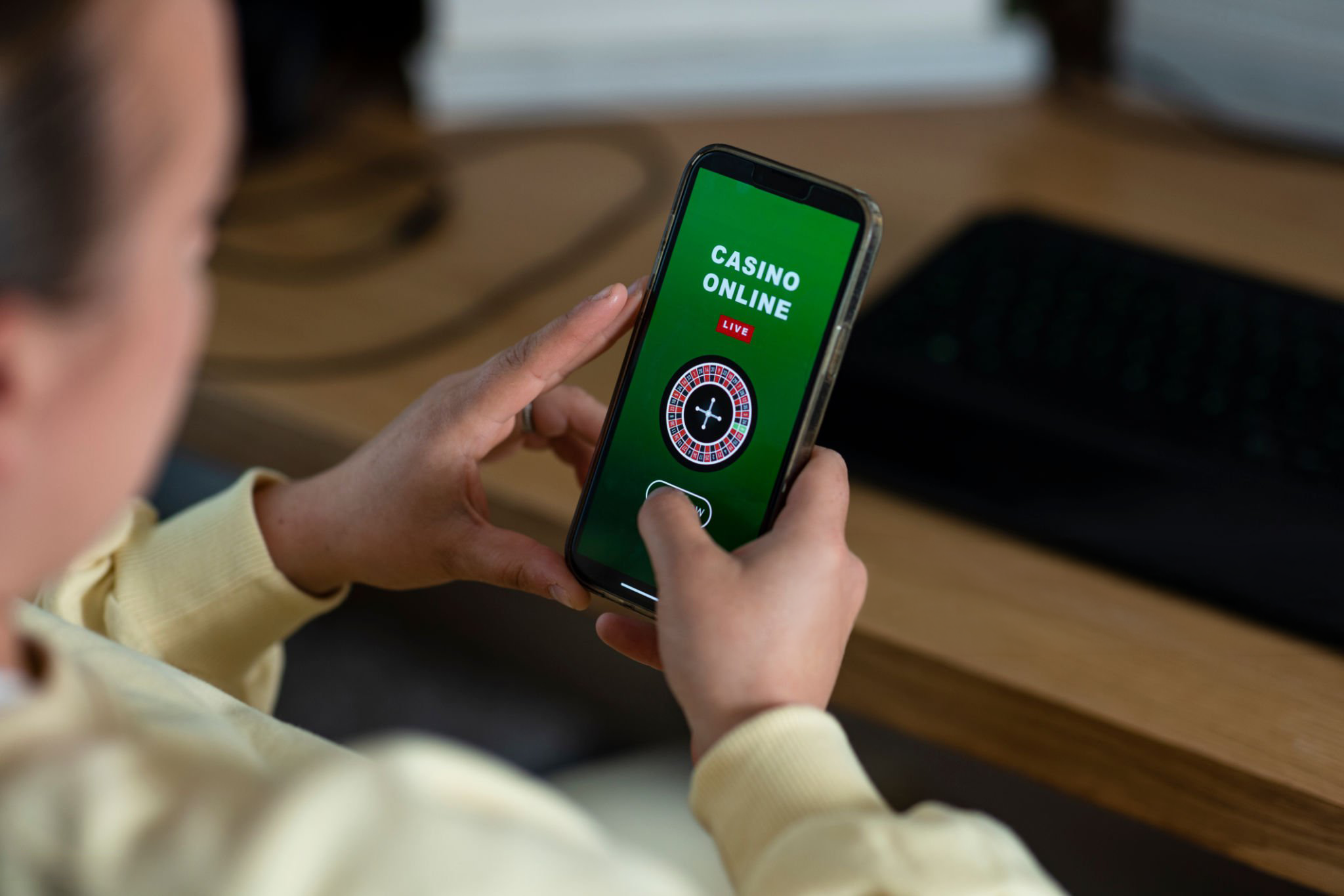 Utilização consciente da conta PiperSpin em dispositivo móvel